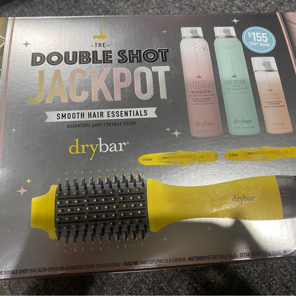 Dry bar double shot jackpot hair set
